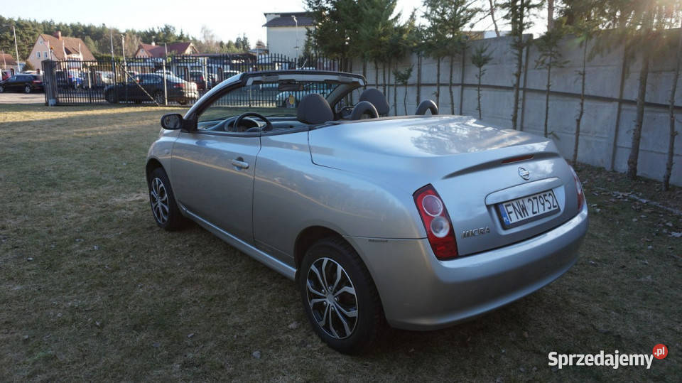 Nissan Micra Kabriolet zarejestrowany Zielona Góra