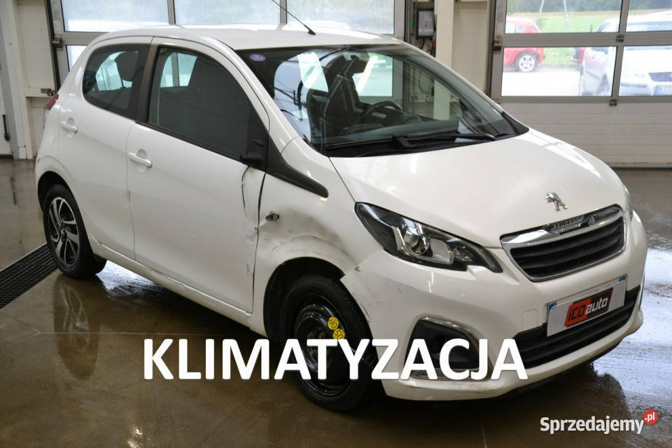 Peugeot 108 12 benzyna 82 5drzwi klimatyzacja