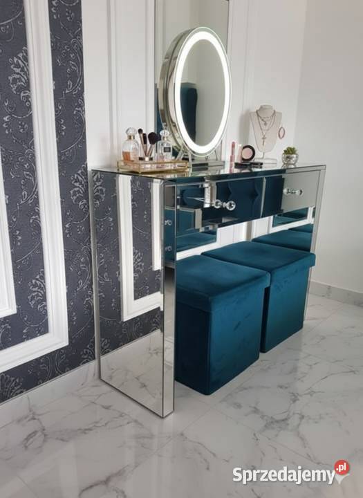 Nowoczesna Toaletka Lustrzana Glamour Elegancja Kępno