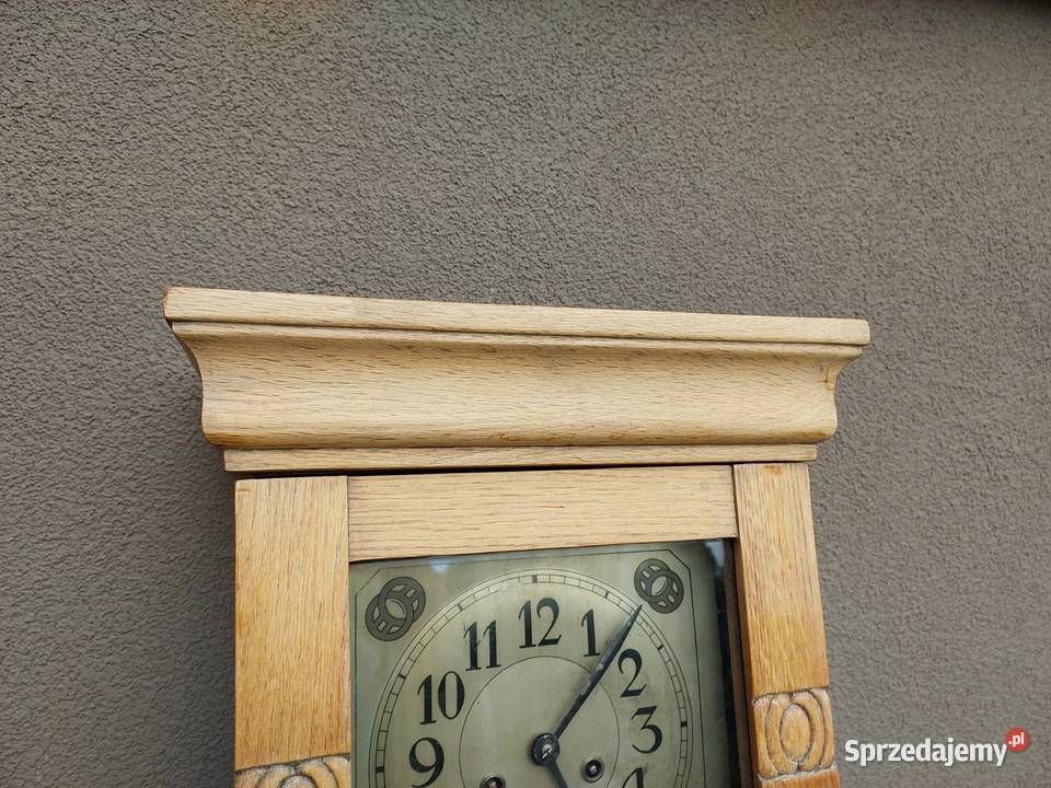 149 Stary zegar ścienny FMS przedwojenny sprawny Antyki Tczew