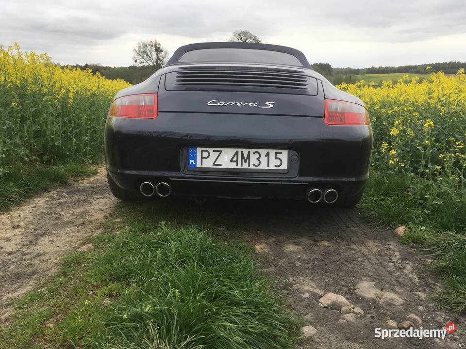 Porsche 911 Cabrio Carrera S 38 skórzana tapicerka Poznań