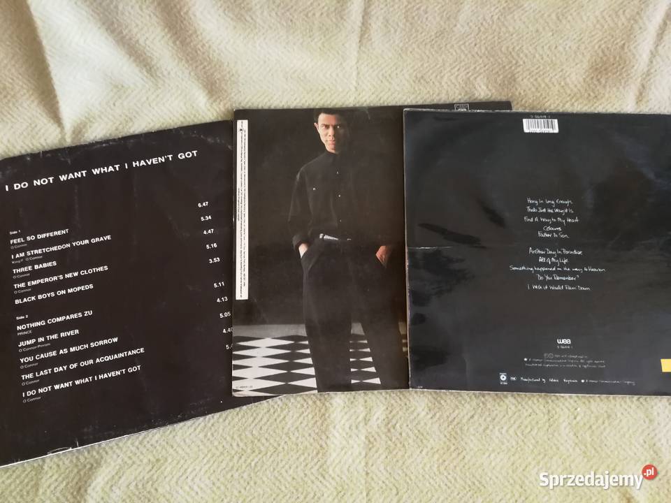 Sinead OConnor Phil Collins Gregory Abbott LP Szczecin