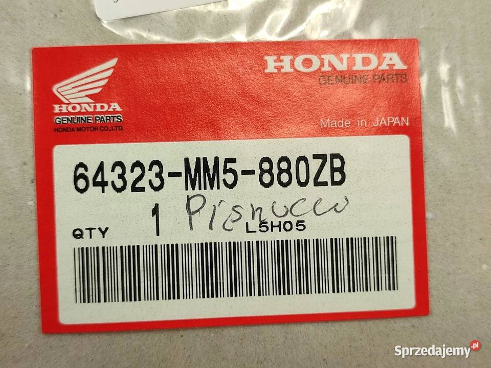 NAKLEJKA CBR 1000F L BOCZEK HONDA CBR1000F