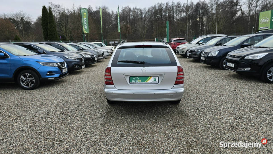Mercedes C 220 ksenon navi 2xPDC W203 20002007 kurtyny powietrzne Zieleniewo