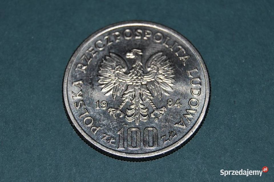 100 1984r Moneta Starocia mazowieckie Warszawa