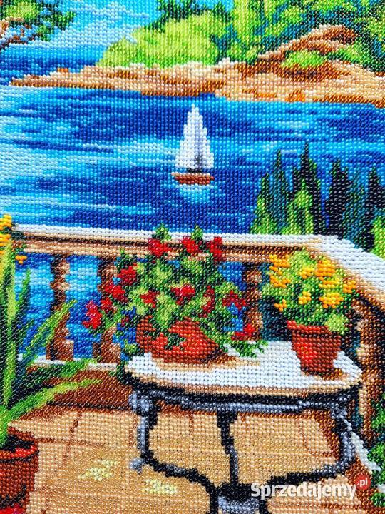 OBRAZ HAFTOWANY KORALIKAMI Lublin