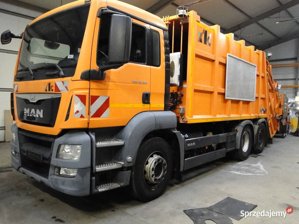 Śmieciarka MAN TGS 28360 Euro 6 Stasi Las