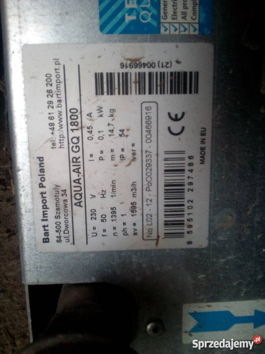 Nagrzewnica wodna do warsztatu Mylin