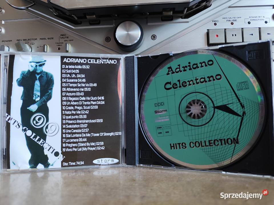 CD Adriano Celentano Hits Collection zachodniopomorskie Stargard