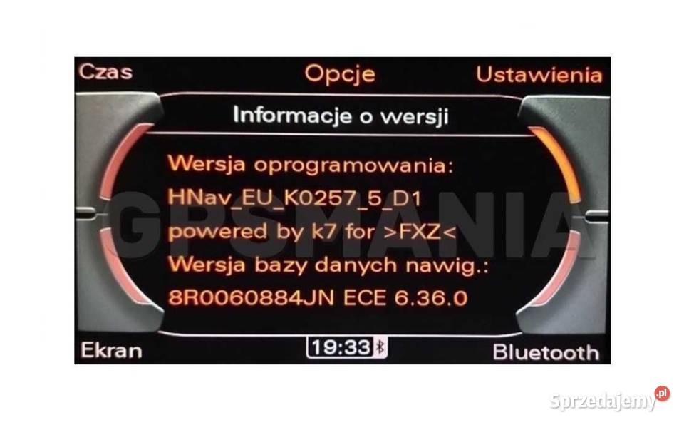 Audi polskie menu polski lektor Mapa do GPS i akcesoria łódzkie Aleksandrów Łódzki sprzedam