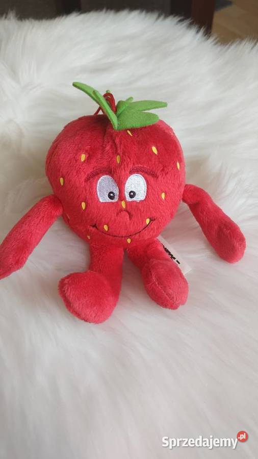 Brelok pluszowy maskotka Truskawka Strawberry CE  Maskotki