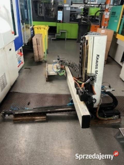 Wtryskarka Krauss Maffei 160750 CX z robotem Produkcja Białogard