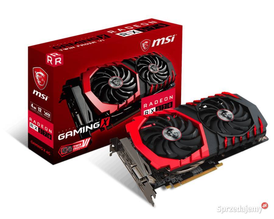 Karta graficzna MSI Radeon RX 570 GAMING X 4 GB