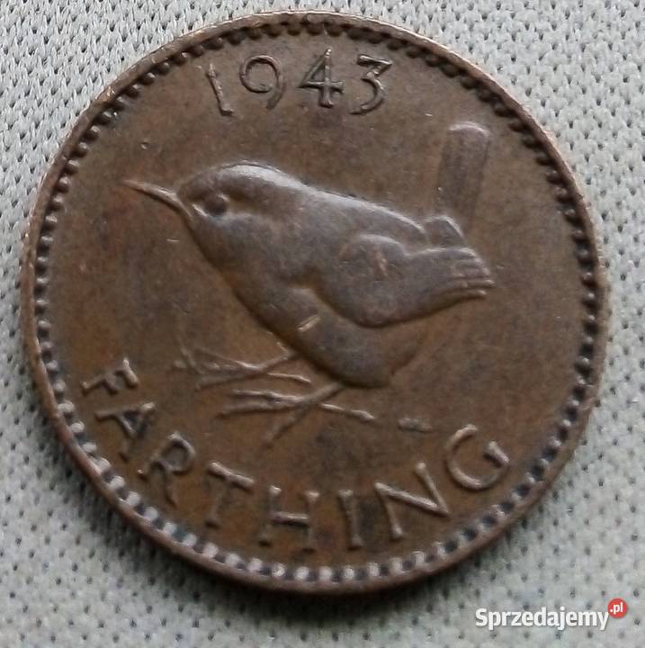 WIELKA BRYTANIAFARTHING1943 r mazowieckie Legionowo