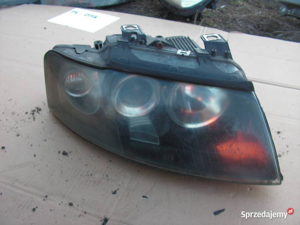 AUDI A4 B6 CABRIO LAMPA PRZÓD PRAWA osobowe wielkopolskie Zbierkowo sprzedam