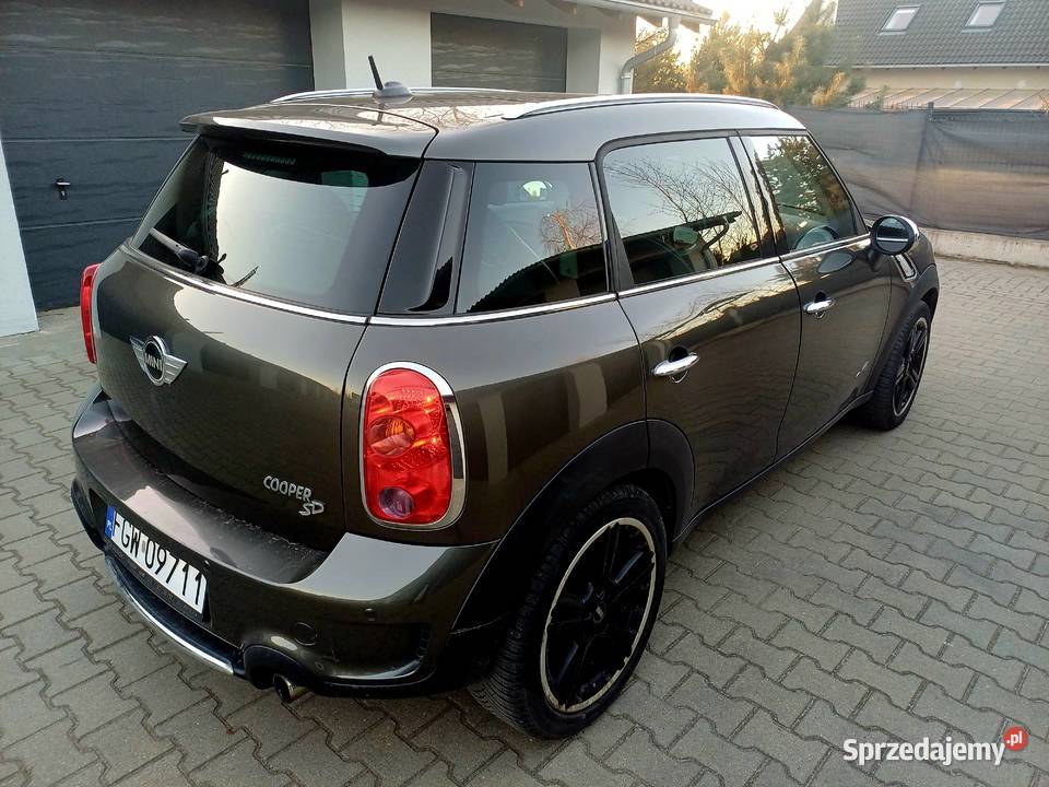 Mini countryman 4x4diesel 184 skórynaviautomat Wawrów