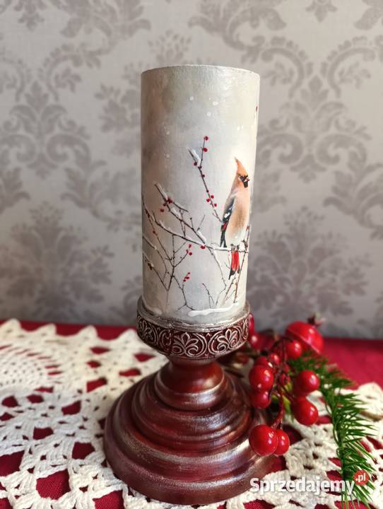 ŚwiecznikWieczna świeca Gwiazdka Prezent Stalowa Wola