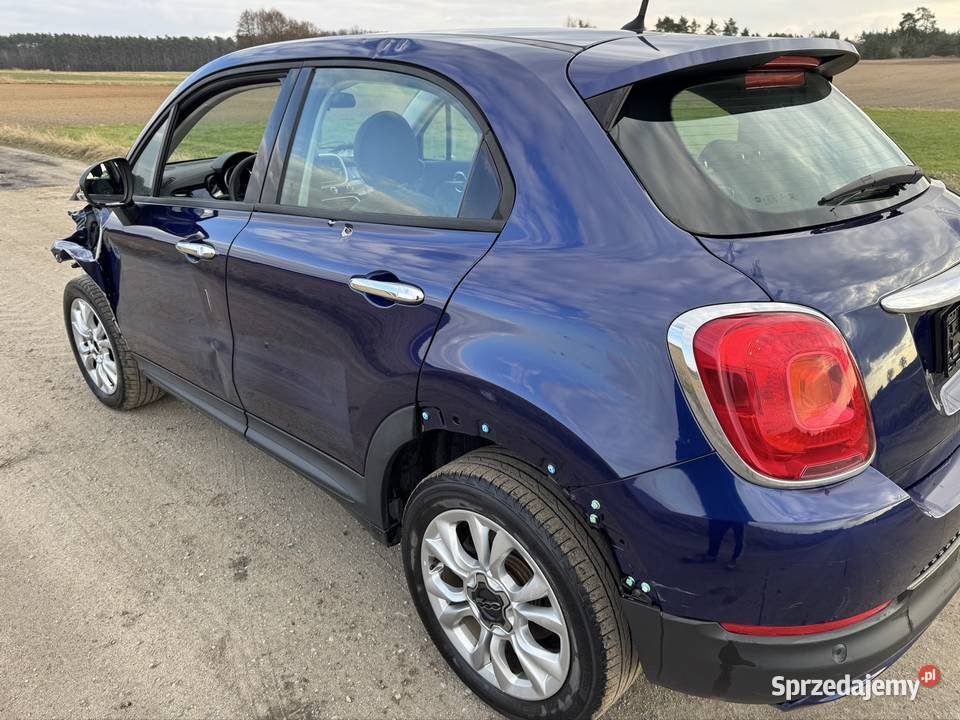 Fiat 500X 16 benzyna 110 2015 59 przebiegu uszkodzony Krotoszyn