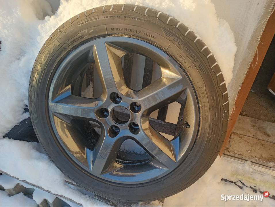 Koła z oponami 5x110 17 Mszana Dolna