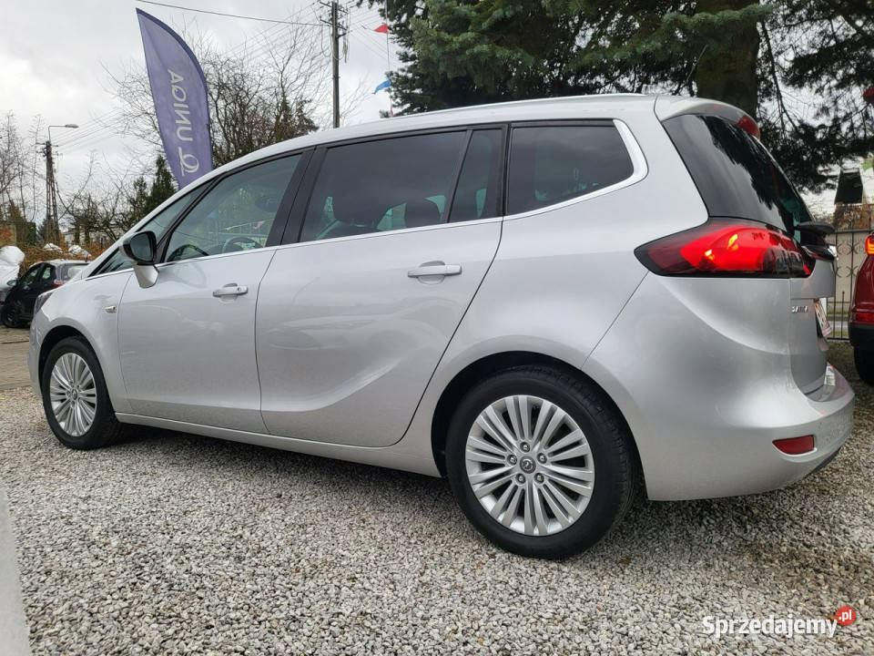 Opel Zafira 14Turbo 140 I Właściciel 100 nieuszkodzony Pabianice