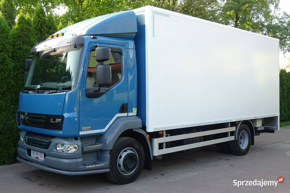DAF LF 55220 Euro 5 kontener 14 palet Winda centralny zamek Motoryzacja mazowieckie