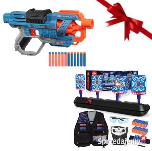 Pistolet NERF Elite 20 Commander RD6