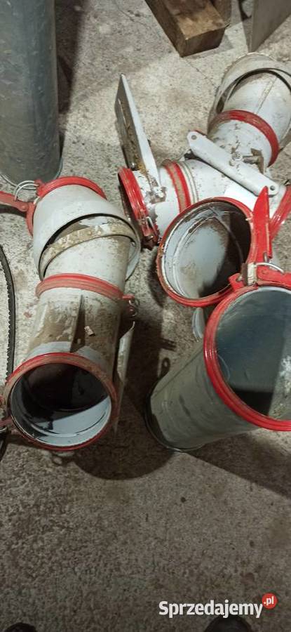 Rury Kolanka Rozdzielacze do dmuchawy KONGSKILDE