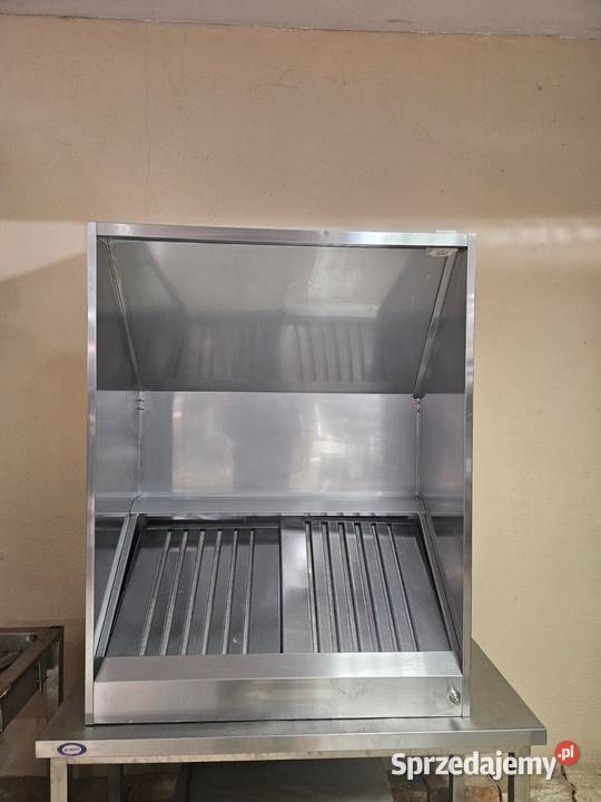 Okap nierdzewny przyścienny 95 x 120 z wbudowaną Pszczyna