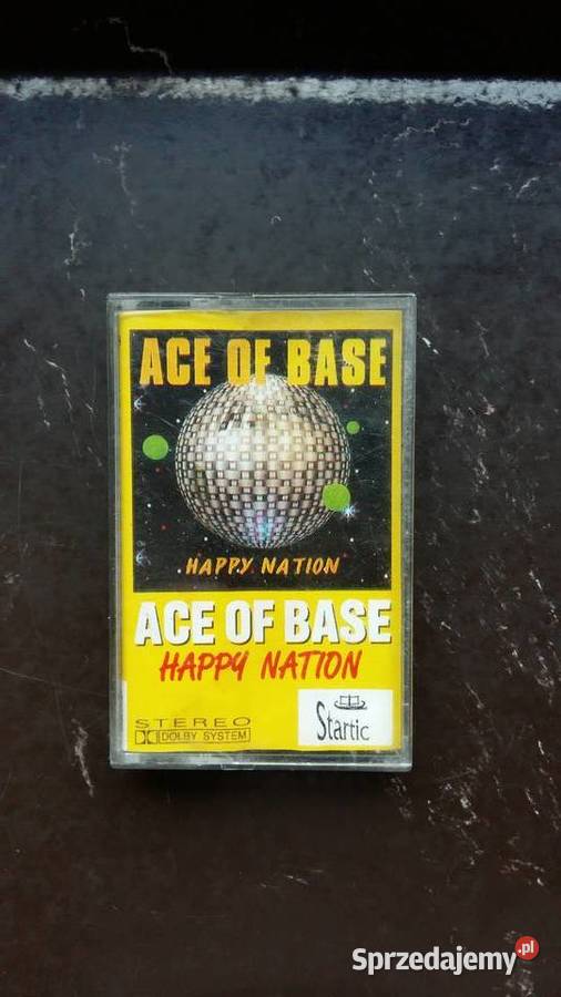 Kaseta magnetofonowa Ace of base Happy nation podlaskie Siemiatycze