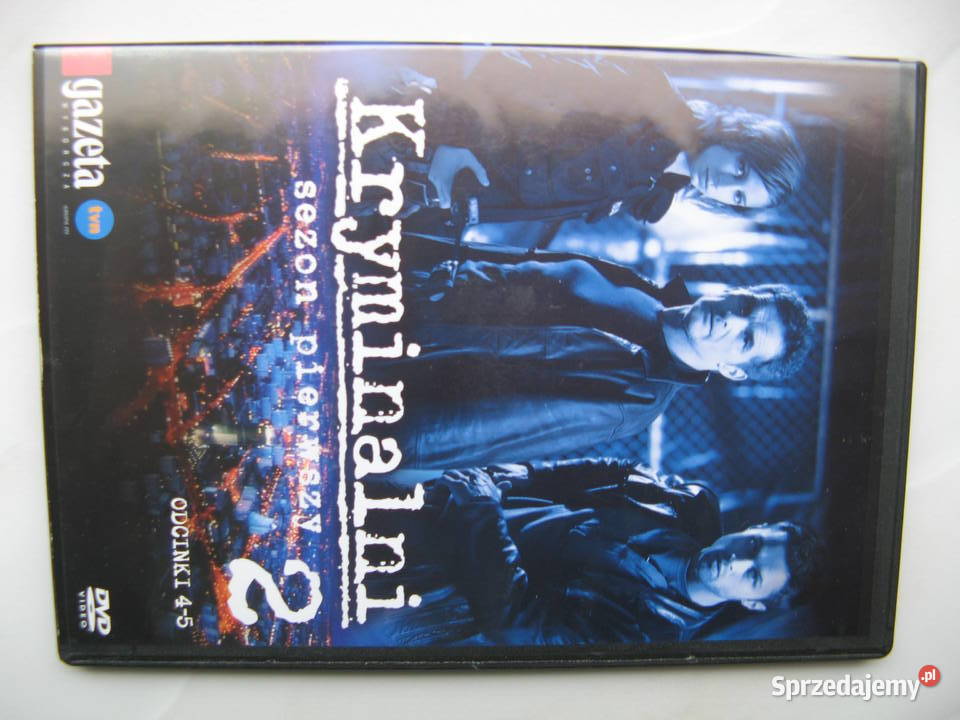 DVD Kryminalni sezon 1 odcinki 1 11 wielkopolskie Poznań