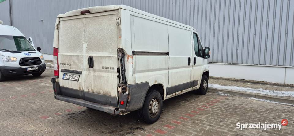 Peugeot BOXER izoterma uszkodzony Łódź