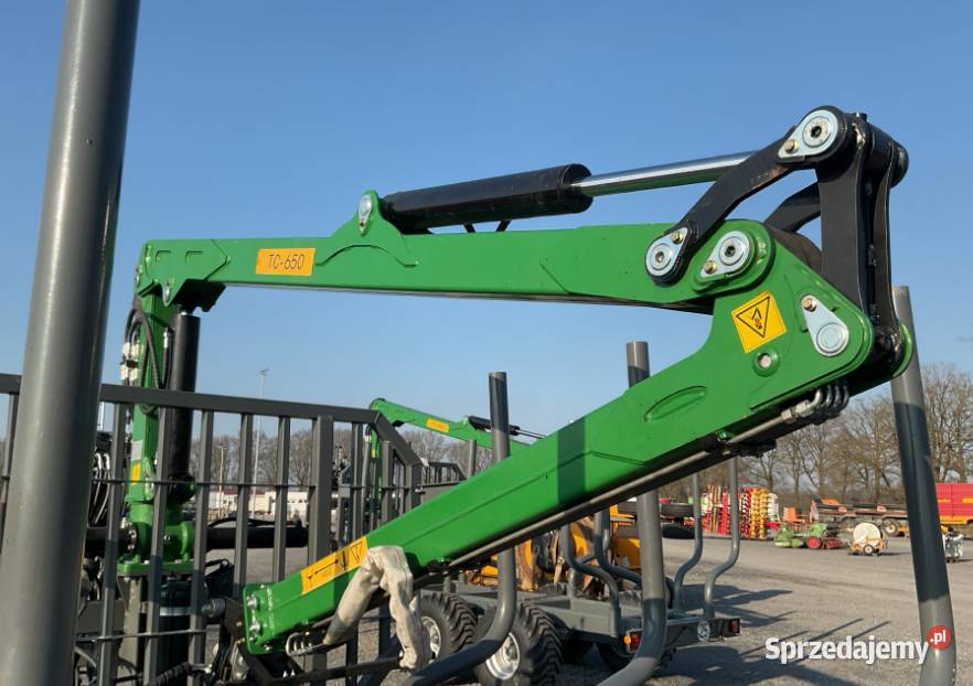 Timber Crane TC670 przyczepa leśna samo Zaklików