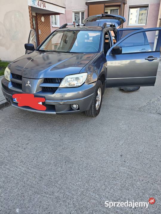 Mitsubishi Outlander 20 benzyna 136 2007 kujawsko-pomorskie Włocławek sprzedam