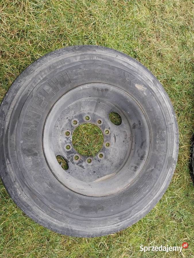 Michelin XZE 11R225 4 koła opony felgi