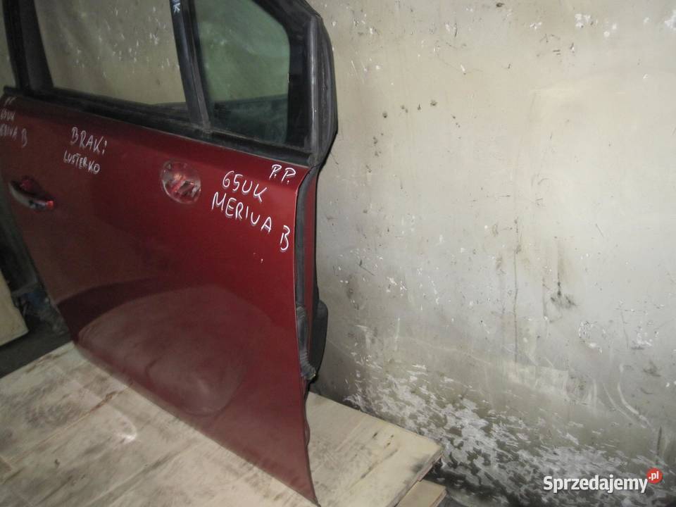 OPEL MERIVA B 12r drzwi prawe przód