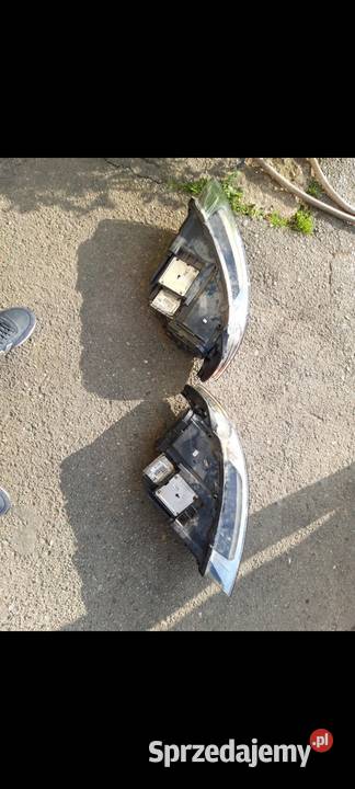 Audi Q7 lampy przód kompletne Wrocław sprzedam