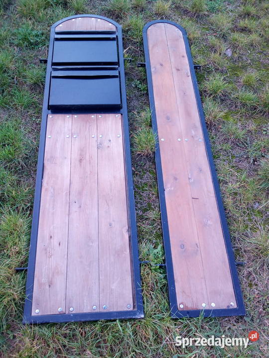 Drewniana brama furtka przęsła 9 metrów Kąty Wrocławskie