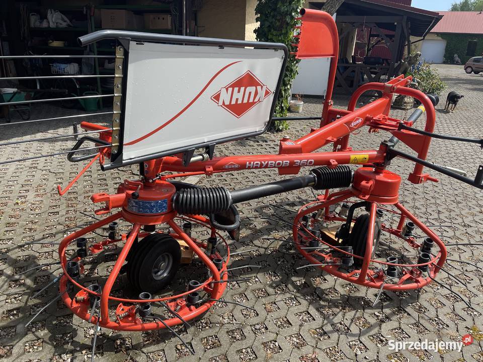 Przetrząsaczo zagrabiarka Kuhn haybob 360 Zgrabiarki i przetrząsacze Radomyśl nad Sanem
