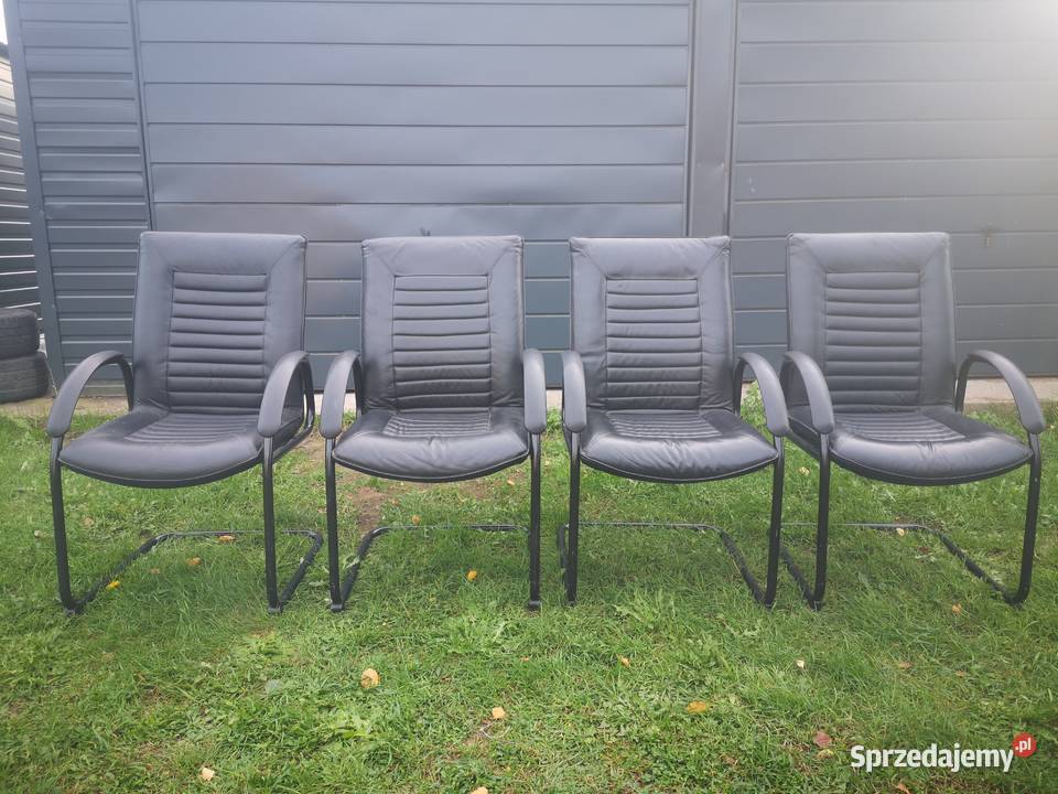 fotele biurowe skórzane Aleksandrów Łódzki sprzedam