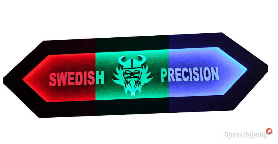 VOLVO WIKING Tablica LED Panel 3D Ekoskóra Logo Tur