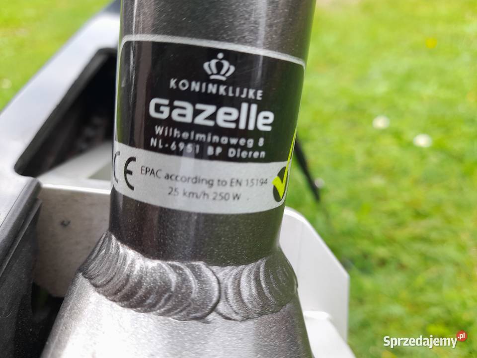 rower elektryczny Gazelle części Wieluń sprzedam
