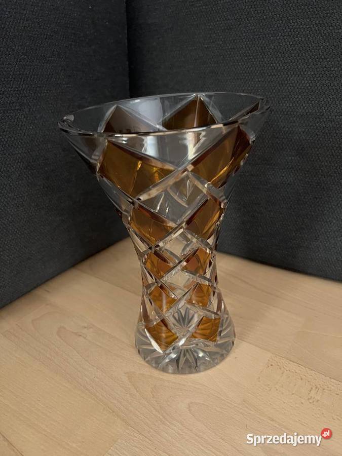 Kryształy kolorowe bursztyn prl Warszawa