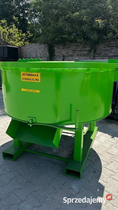 Okrągła Betoniarka Hydrauliczna 800L Do Betonu warmińsko-mazurskie Ełk