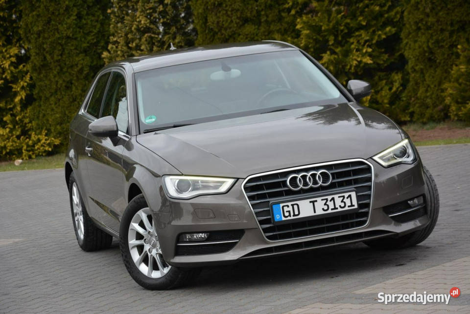 Audi A3 3drzwiowe Lift bixenon Ledy Navi czujnik zmierzchu mazowieckie Ostrów Mazowiecka