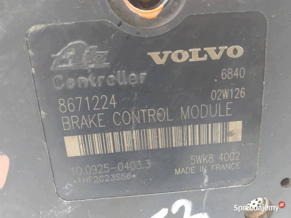 POMPA ABS P86712225 10020403674 8671224 Volvo