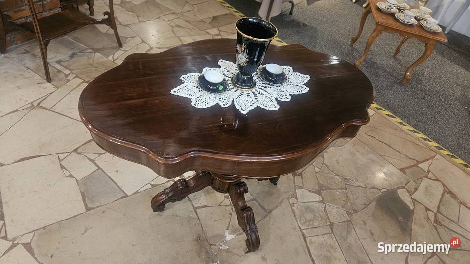 Antyczny stół stolik Ludwik Filip Lublin sprzedam