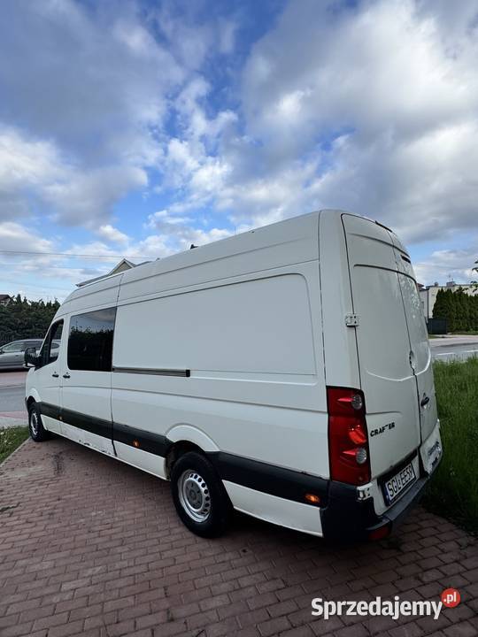 Volkswagen Crafter Maxi brygadówka L4H3 25 TDI łódzkie Zgierz