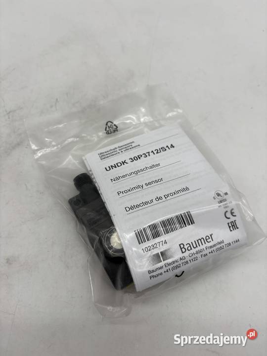 Baumer UNDK 30P3712S14 10232774 Czujnik sprzedam