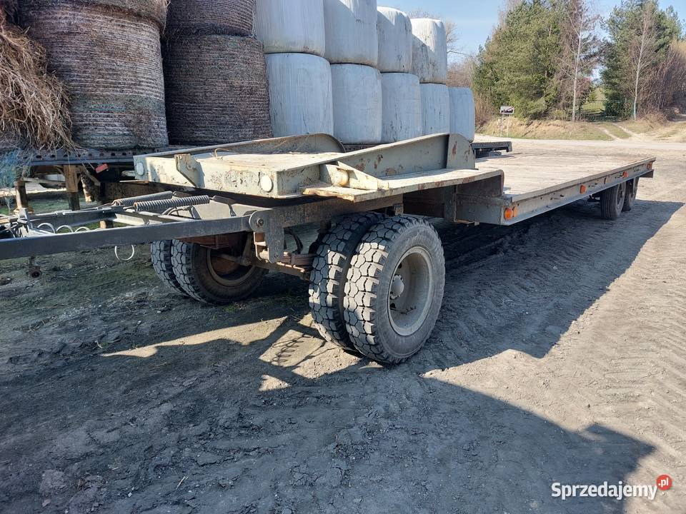 Przyczepa niskopodwoziowa POM Śrem warmińsko-mazurskie