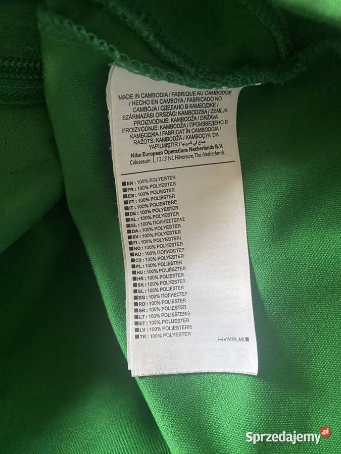 Bluza treningowa IRLANDIA M Nike UNIKAT Wrocław